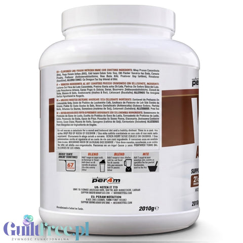 Per4M Whey Advanced Protein Double Chocolate 2010g - gęsta odżywka białkowa WPC, WPI & MPC by per4m® (per4m-whey-advanced-protein-double-chocolate-2010g-gesta-odzywka-bialkowa-wpc-wpi-mpc)