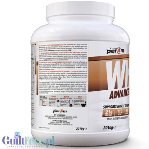 Per4M Whey Advanced Protein S'mores 2010g - gęsta odżywka białkowa WPC, WPI & MPC by per4m® (per4m-whey-advanced-protein-smores-2010g-gesta-odzywka-bialkowa-wpc-wpi-mpc)