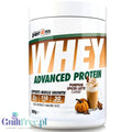 Odżywka białkowa Guiltfree Per4m Whey Advanced Protein o smaku Pumpkin Spiced Latte w białym opakowaniu 900g.