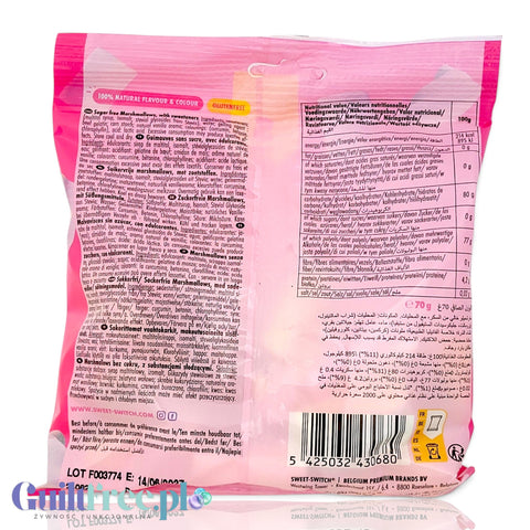 Sweet Switch Softies - pianki marshmallow bez cukru ze stewią by Sweet Switch ® (sweet-switch-stevia-pianki-marshmallow-bez-cukru-ze-stewia)