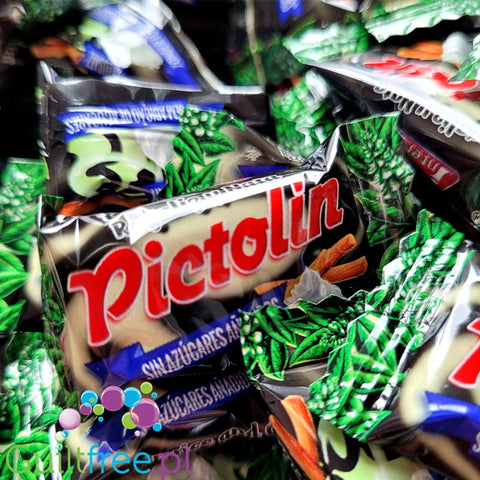 Pictolin Licorice & Cream - bezglutenowe cukierki bez cukru o smaku lukrecjowo-śmietankowym 0,8kg by Pictolin (pictolin-bezglutenowa-lukrecja-ze-smietanka-bez-cukru-na-wgae)