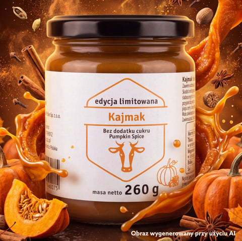 Polder Kajmak Pumpkin Spice - fudge paste without added sugar with erythrol, limited flavor