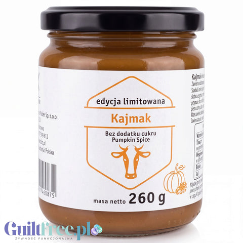 Polder Kajmak Pumpkin Spice - fudge paste without added sugar with erythrol, limited flavor