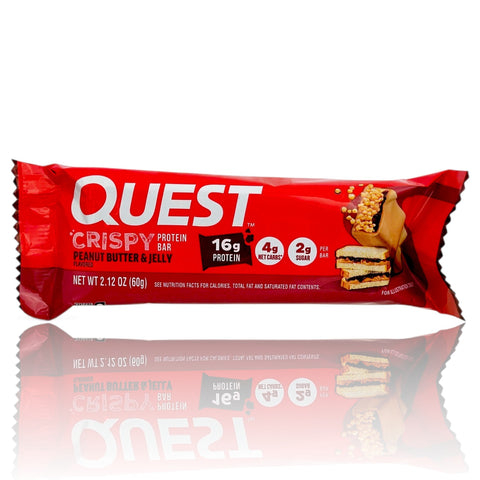 Quest Hero Crispy Protein Bar Peanut Butter & Jelly by Quest Nutrition (quest-hero-crispy-protein-bar-peanut-butter-jelly)