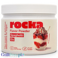 Guiltfree Rocka Nutrition Smacktastic Spaghetti Eis wegański aromat w proszku o smaku lodów z sosem truskawkowym
