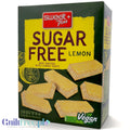 Opakowanie wegańskich mini wafli cytrynowych Sweet Plus Sugar Free w ofercie Guiltfree bez dodatku cukru.