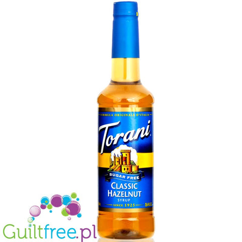 Torani Hazelnut 0,75L - syrop do kawy bez cukru o smaku orzechowym by Torani (torani-hazelnut-075l-syrop-do-kawy-bez-cukru-o-smaku-orzechowym)