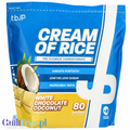 Opakowanie Guiltfree TBJP Cream of Rice o smaku białej czekolady z kokosem, 2kg kleiku ryżowego dla sportowców.