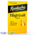 Opakowanie Guiltfree TEAZEN Kombucha Highball, 10 saszetek napoju probiotycznego bez cukru o smaku highball.