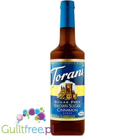 Torani Brown Sugar & Cinnamon 0,75L - syrop do kawy bez cukru o smaku Brązowy Cukier & Cynamon by Torani (torani-brown-sugar-cinnamon-0-75l-syrop-do-kawy-bez-cukru-o-smaku-brazowy-cukier-cynamon)