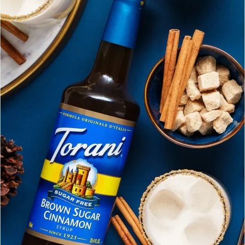 Torani Brown Sugar & Cinnamon 0,75L - syrop do kawy bez cukru o smaku Brązowy Cukier & Cynamon by Torani (torani-brown-sugar-cinnamon-0-75l-syrop-do-kawy-bez-cukru-o-smaku-brazowy-cukier-cynamon)