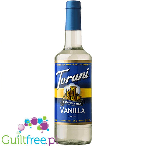 Torani Vanilla 0,75L - syrop do kawy bez cukru o smaku waniliowym by Torani (torani-vanilla-075l-syrop-do-kawy-bez-cukru-o-smaku-waniliowym)
