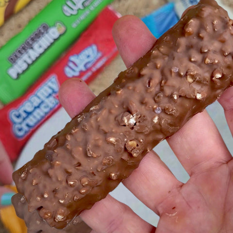 Wispy Nutrition Protein Bar Hazelnut Crunch - baton proteinowy z orzechami laskowymi w mlecznej czekoladzie by Wispy (wispy-nutrition-protein-bar-hazelnut-crunch-baton-proteinowy-z-orzechami-laskowymi-w-mlecznej-czekoladzie)