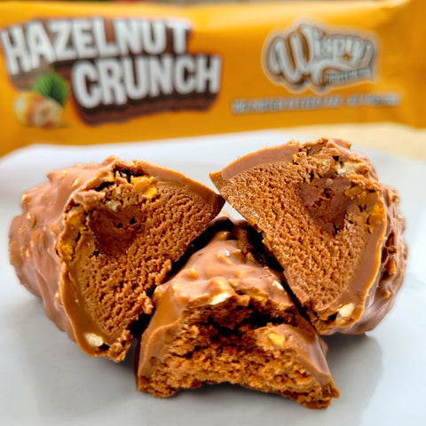Wispy Nutrition Protein Bar Hazelnut Crunch - baton proteinowy z orzechami laskowymi w mlecznej czekoladzie by Wispy (wispy-nutrition-protein-bar-hazelnut-crunch-baton-proteinowy-z-orzechami-laskowymi-w-mlecznej-czekoladzie)