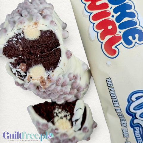 Wispy Nutrition Protein Bar Cookie Swirl - baton proteinowy w białej czekoladzie o smaku ciasteczkowym by Wispy (wispy-nutrition-protein-bar-cookie-swirl-baton-proteinowy-w-bialej-czekoladzie-o-smaku-ciasteczkowym)